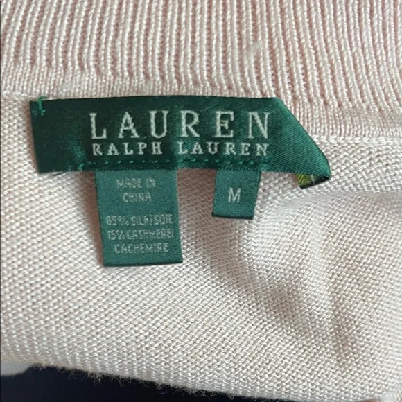 Ralph Lauren ladies Pink Turtleneck Sweater - Picture 4 of 4